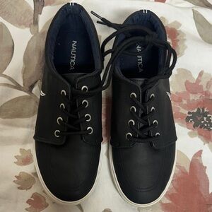 Nautica Women's Black and White Sneakers